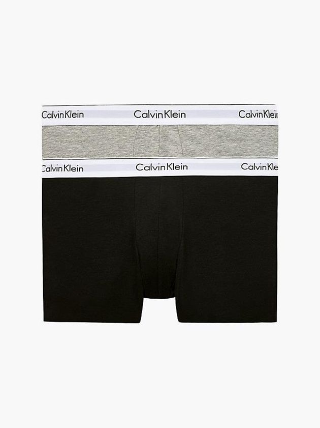 Calvin Klein USA 2 Pack Boxer - Modern Cotton Mens Briefs Black 1045928-GT